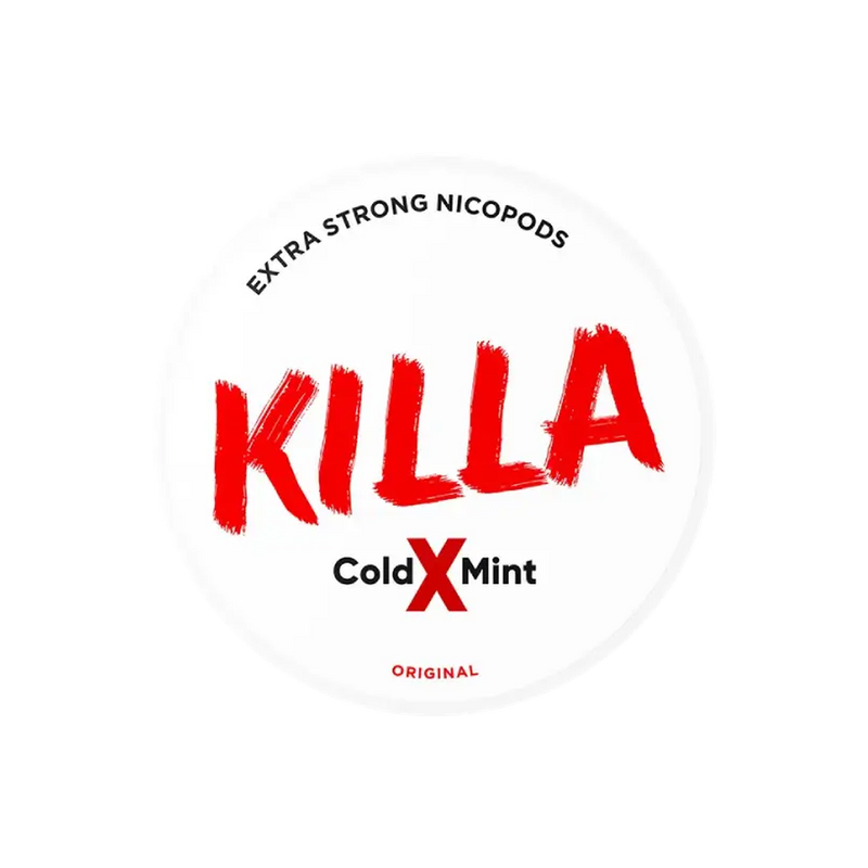 KILLA Cold X Mint – limenka nikotinskih jastučića