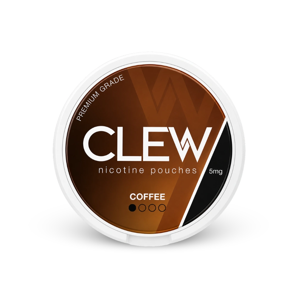 CLEW Coffee 5mg – limenka nikotinskih jastučića