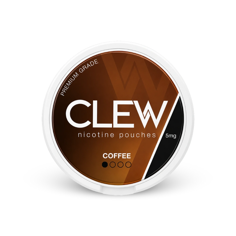 CLEW Coffee 5mg – limenka nikotinskih jastučića