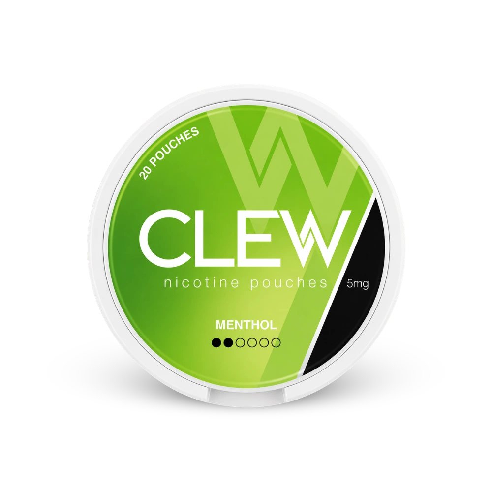 CLEW Menthol 5mg – limenka nikotinskih jastučića
