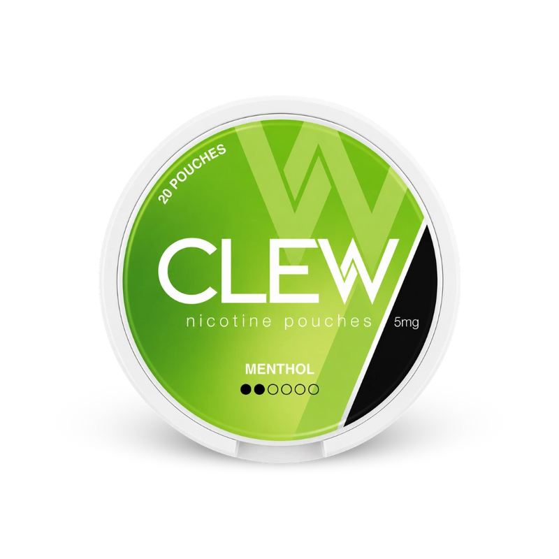 CLEW Menthol 5mg – limenka nikotinskih jastučića