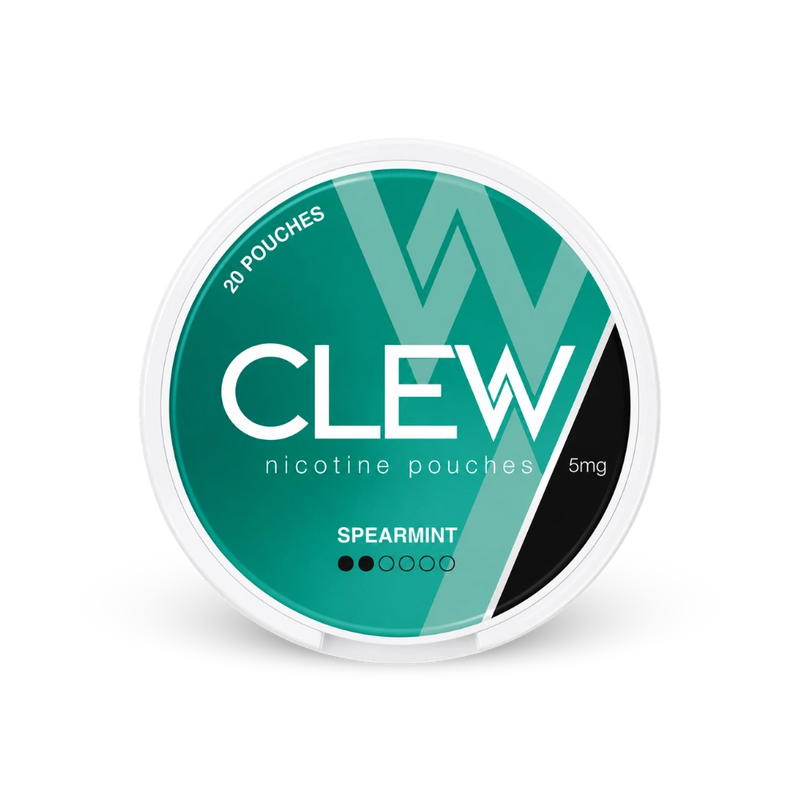 CLEW Spearmint 5mg – limenka nikotinskih vrećica