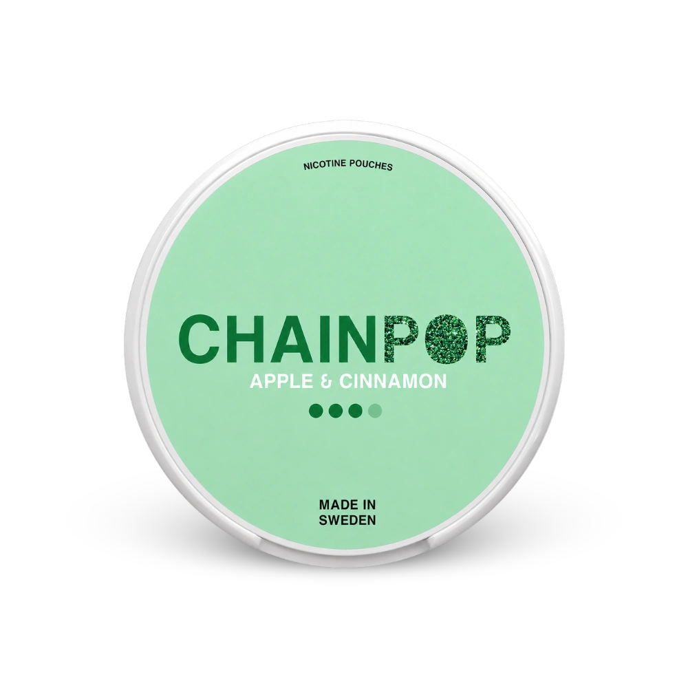 Chainpop Apple Cinnamon – limenka nikotinskih vrečica