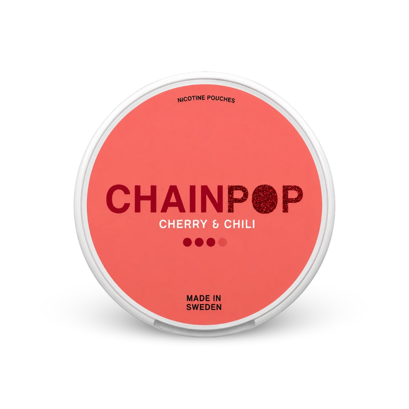 Chainpop Cherry & Chili – limenka nikotinskih kesica