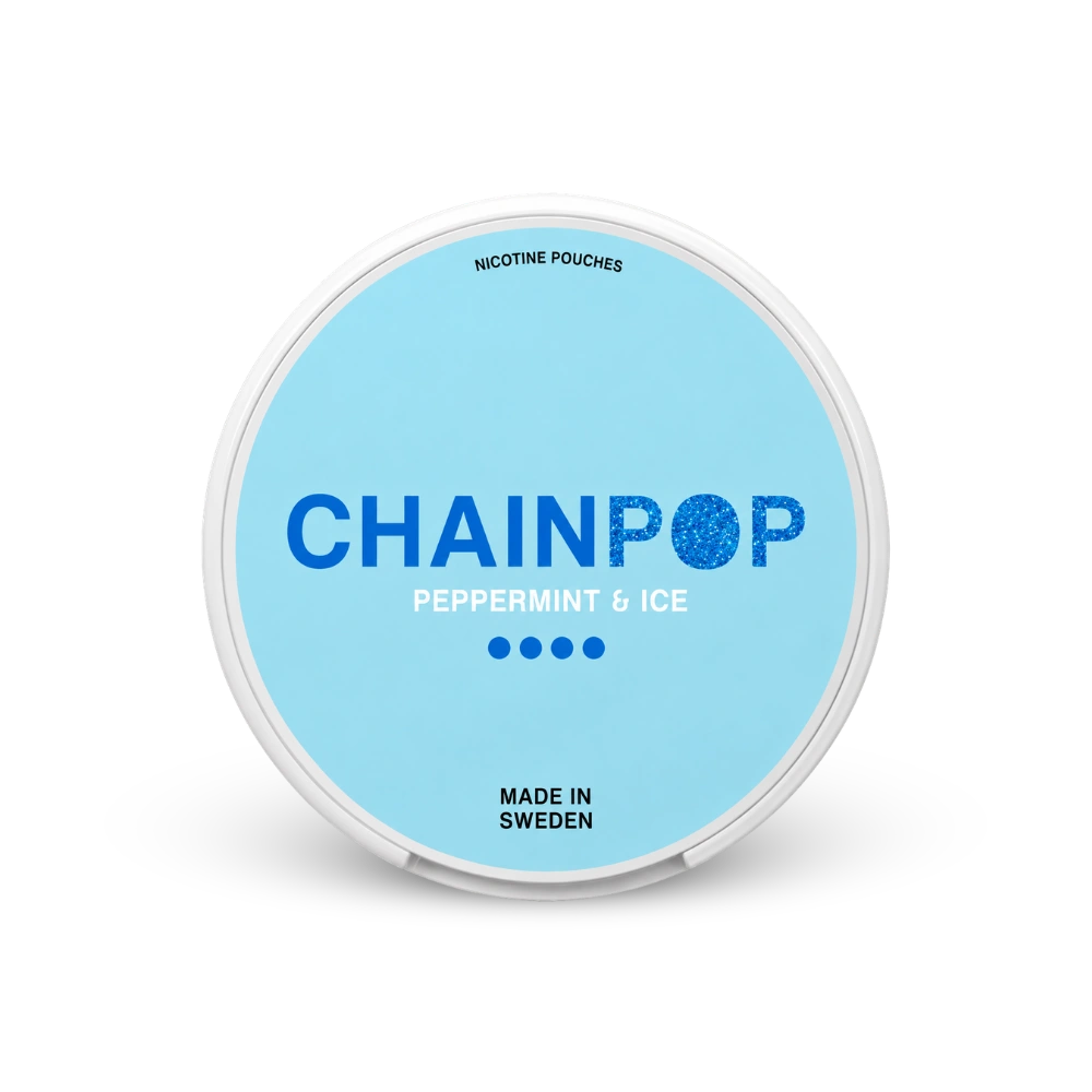Chainpop Peppermint & Ice – limenka nikotinskih jastučića