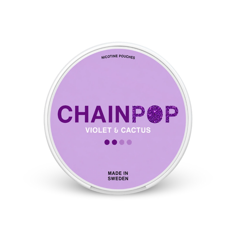 Chainpop Violet Cactus – limenka nikotinskih jastučića