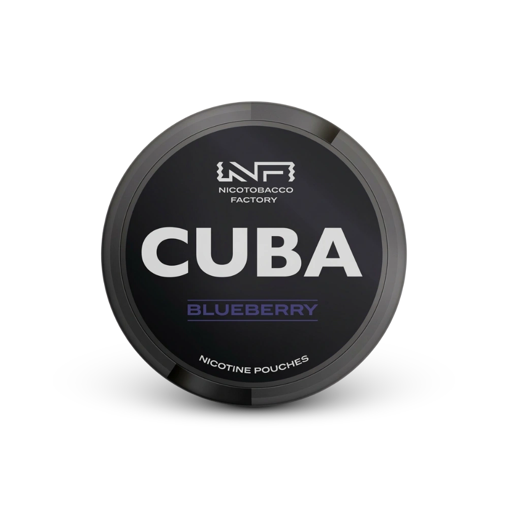 Cuba Black Blueberry – limenka nikotinskih jastučića