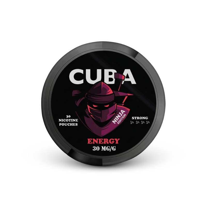 Cuba Ninja Energy – limenka nikotinskih vrećica