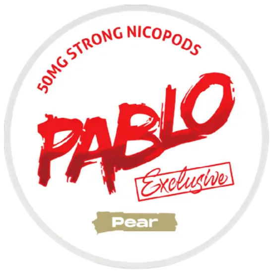 PABLO Exclusive Pear Strong – limenka nikotinskih jastučića