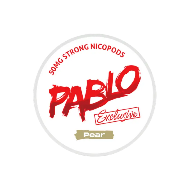 PABLO Exclusive Pear Strong – limenka nikotinskih jastučića