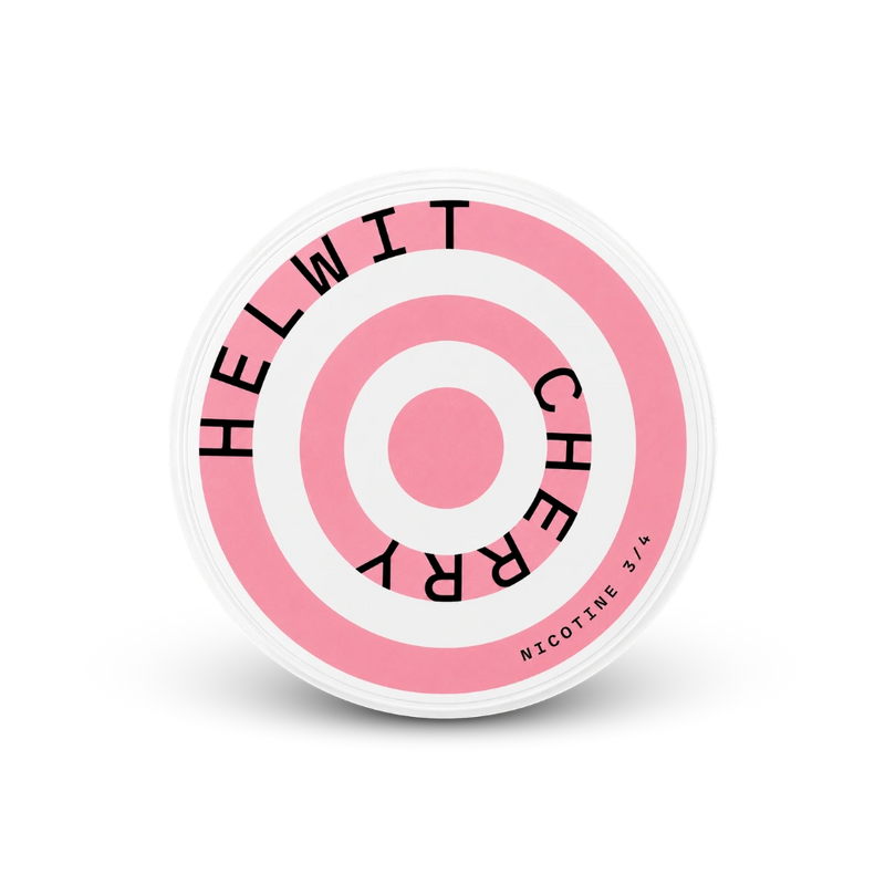 HELWIT Cherry Medium – limenka nikotinskih jastučića