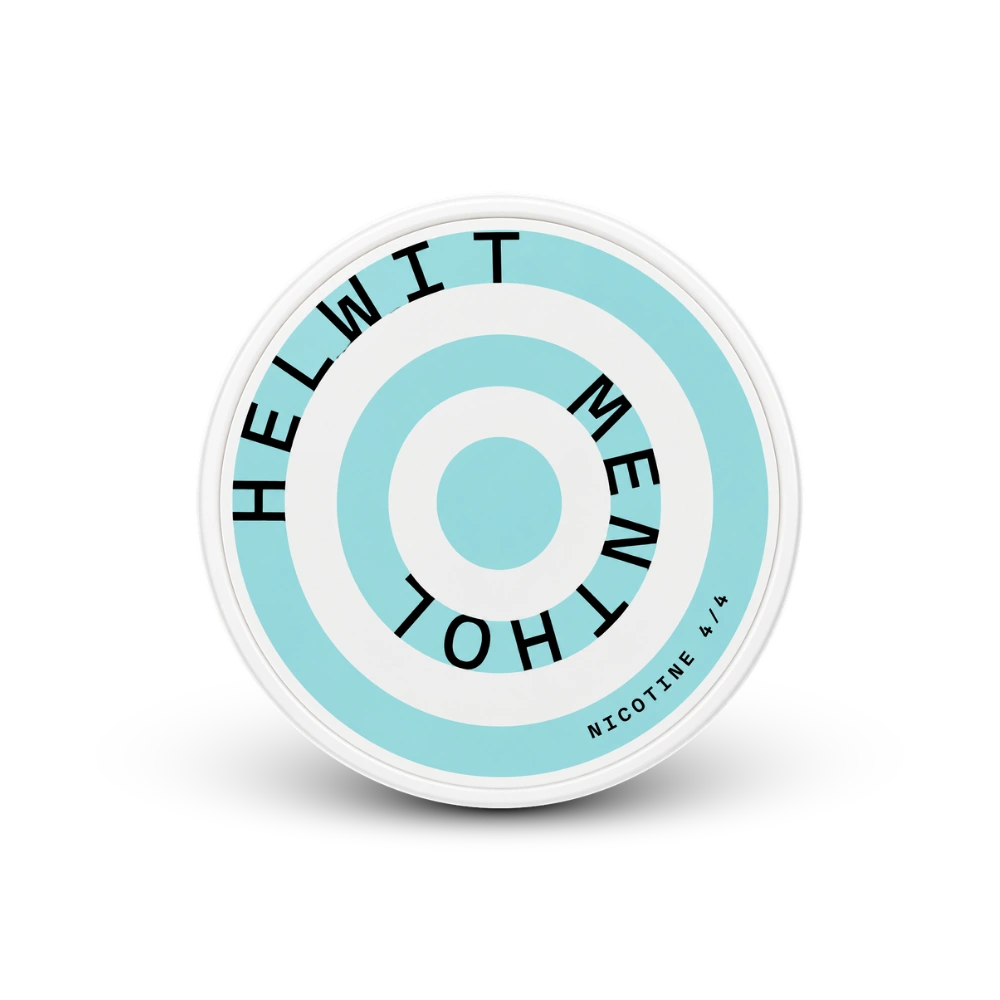 HELWIT Menthol Strong – limenka nikotinskih vrećica