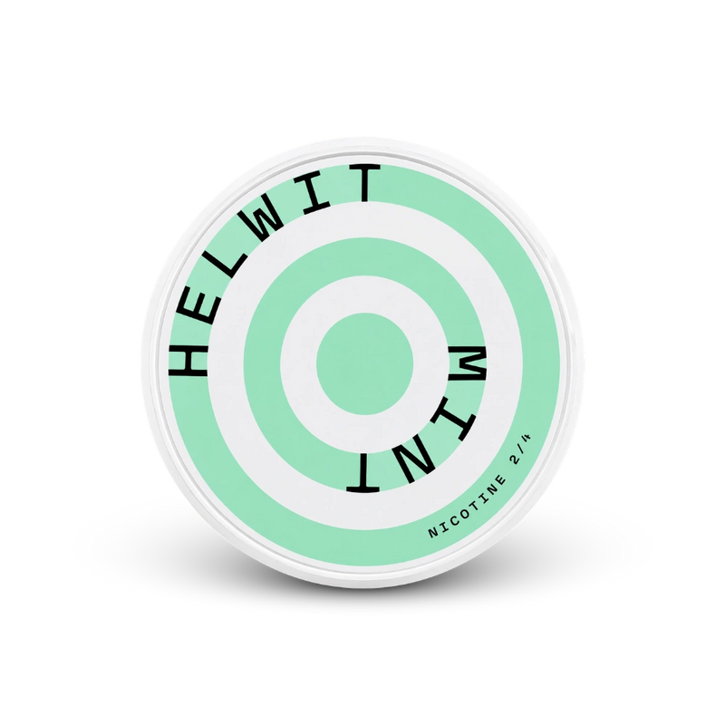 HELWIT Mint Slim – limenka nikotinskih jastučića