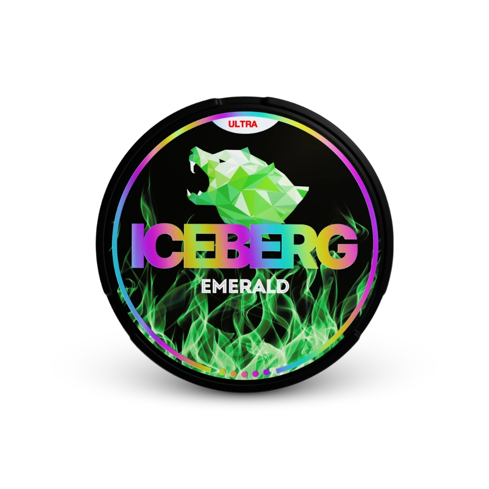 Iceberg Emerald – limenka nikotinskih jastučića