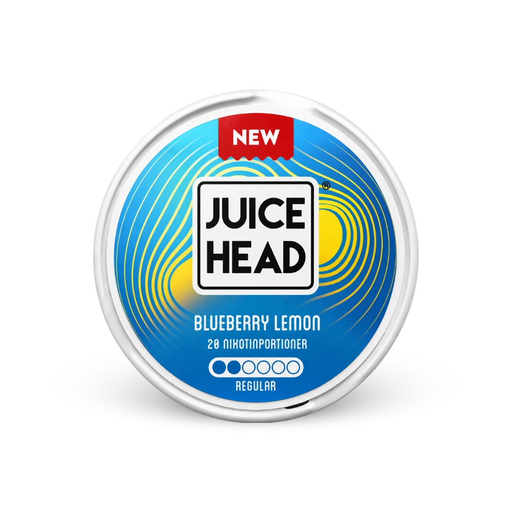Juice Head Blueberry Lemon Regular – limenka nikotinskih jastučića