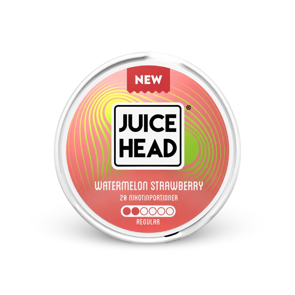 Juice Head Watermelon Strawberry Regular – limenka nikotinskih jastučića