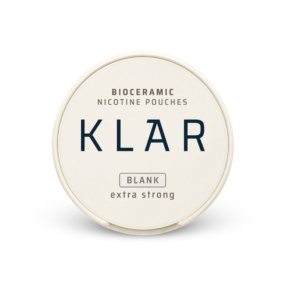KLAR Blank Extra Strong Slim – kutija vrećica nikotina