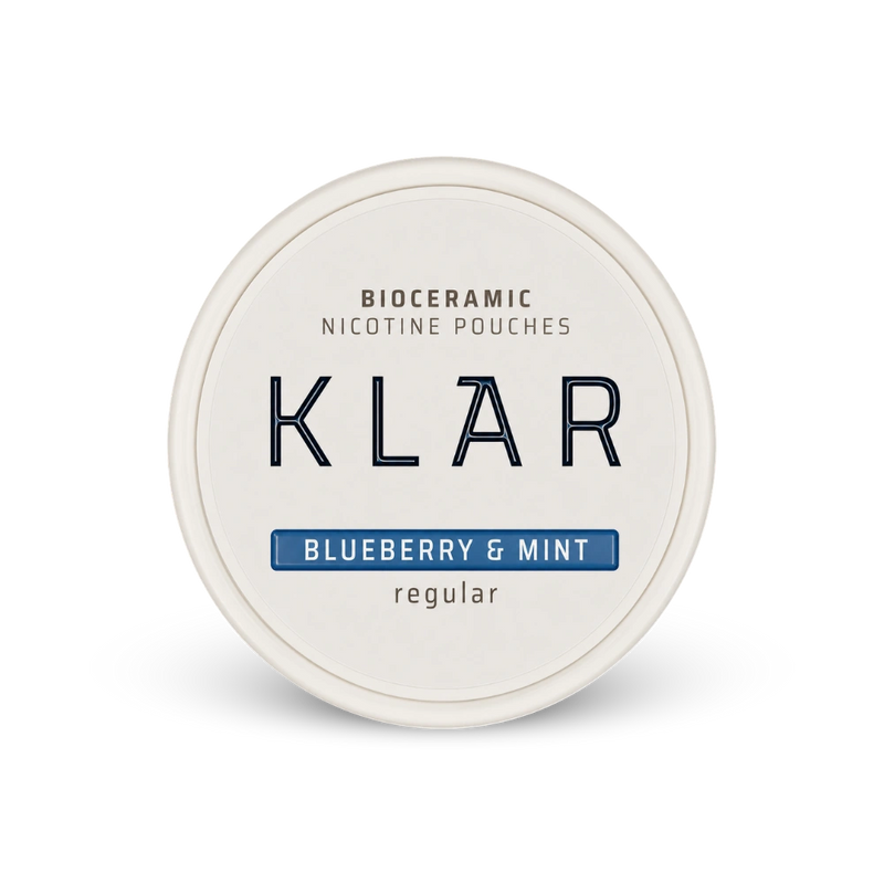KLAR Blueberry Mint Regular Mini – limenka nikotinskih vrećica