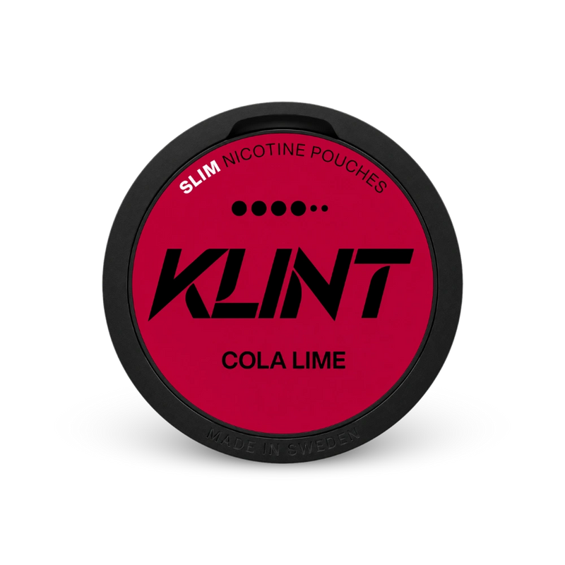 Klint Cola Lime Strong – limenka nikotinskih vrećica