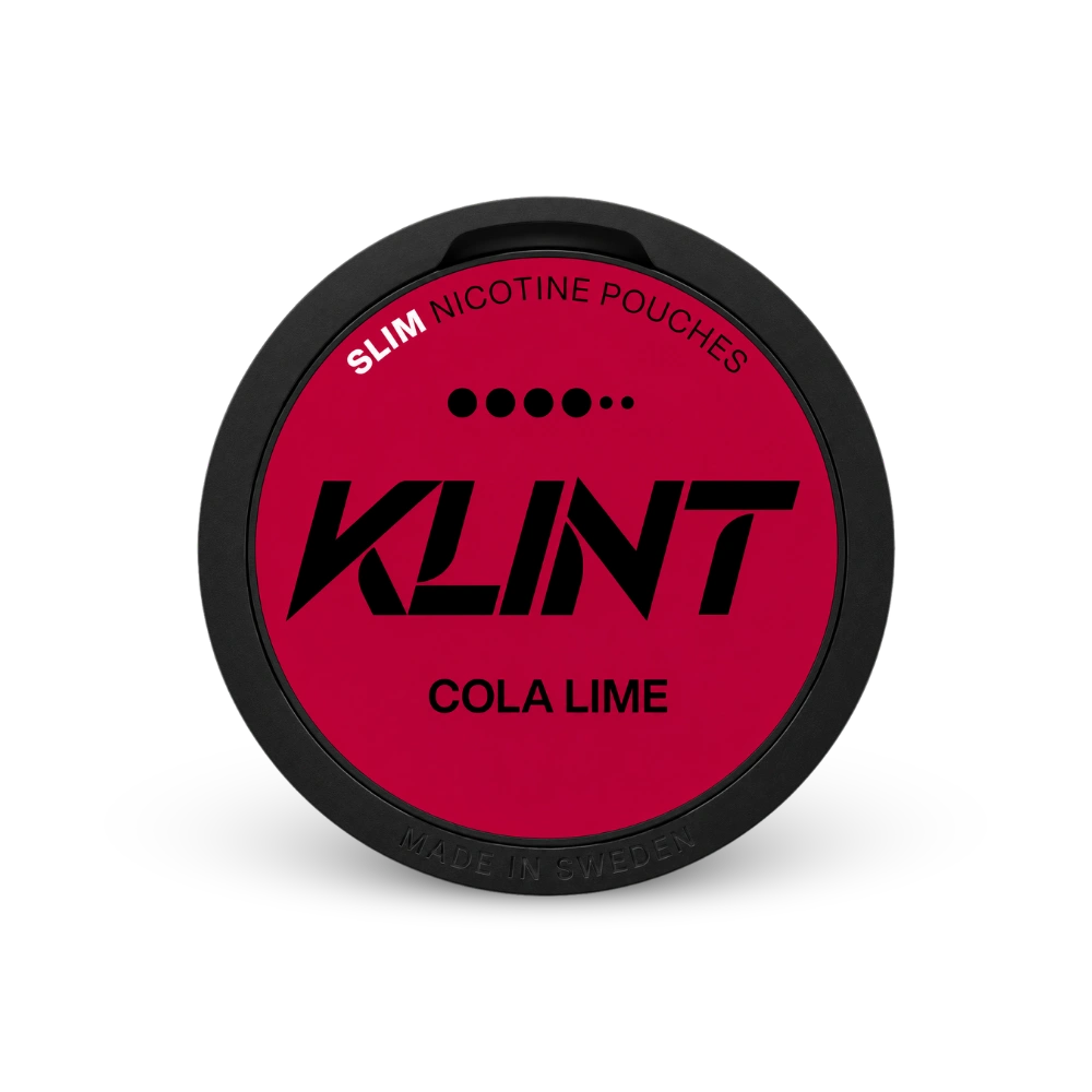 Klint Cola Lime Strong – limenka nikotinskih vrećica