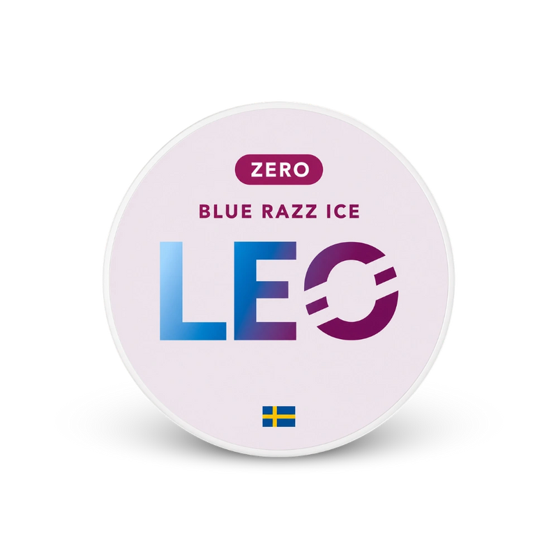 LEO Blue Razz Zero – konzerva nikotinskih vrećica