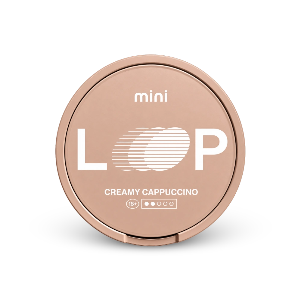 LOOP Creamy Cappuccino Mini – limenka nikotinskih jastučića