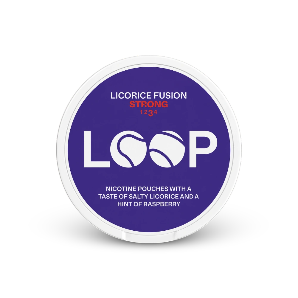 LOOP Licorice Fusion Strong – kutija nikotinskih jastučića