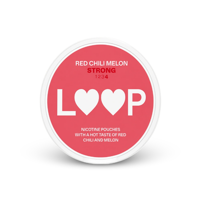 LOOP Red Chili Melon Strong – limenka nikotinskih jastučića