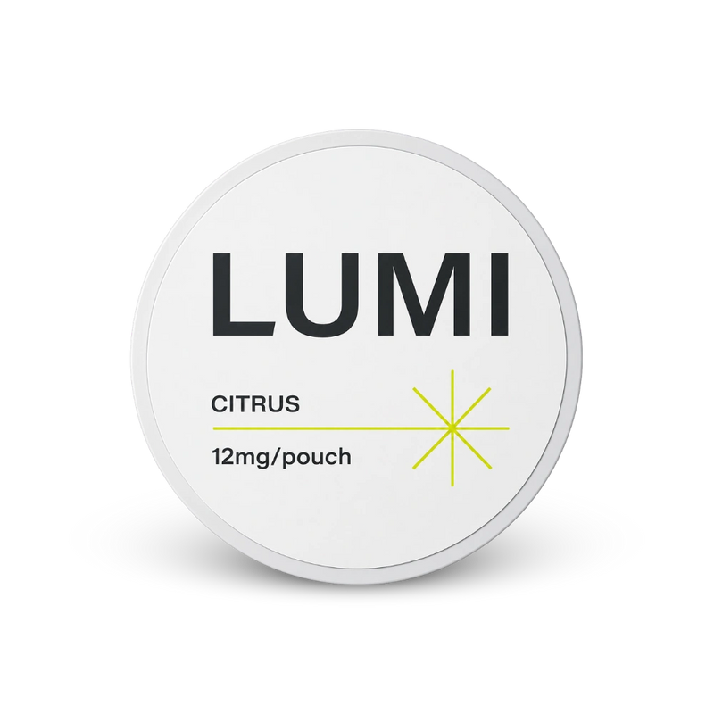 LUMI Citrus 12mg – limenka nikotinskih jastučića