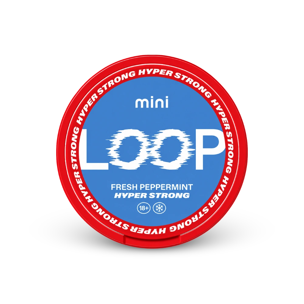 Loop Fresh Peppermint Mini Hyper – limenka nikotinskih kesica