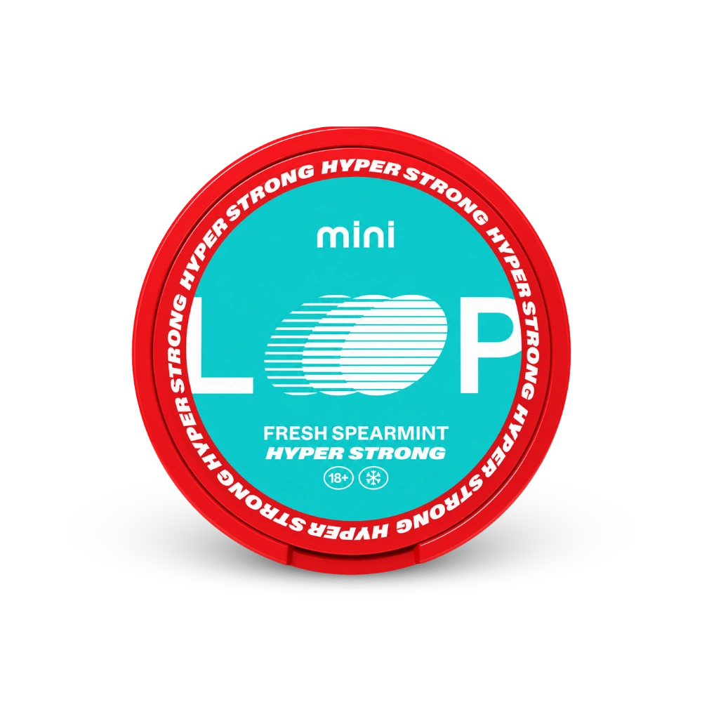 Loop Fresh Spearmint Mini Hyper – limenka nikotinskih vrećica
