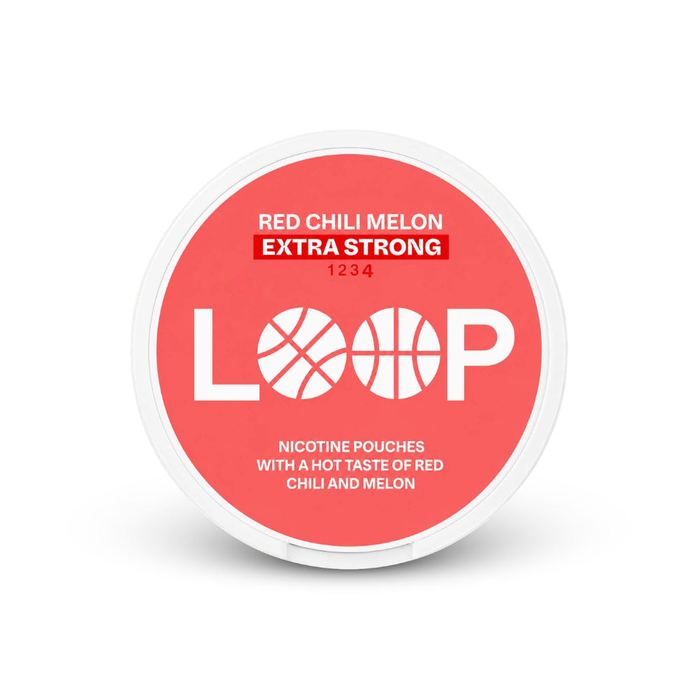 Loop Red Chili Melon Extra Strong – limenka nikotinskih jastučića