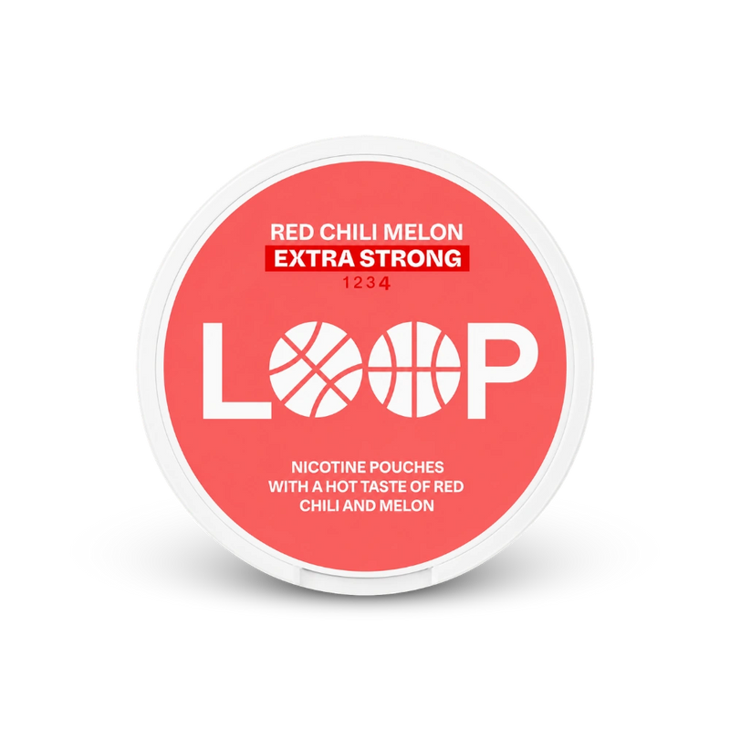 Loop Red Chili Melon Extra Strong – limenka nikotinskih jastučića
