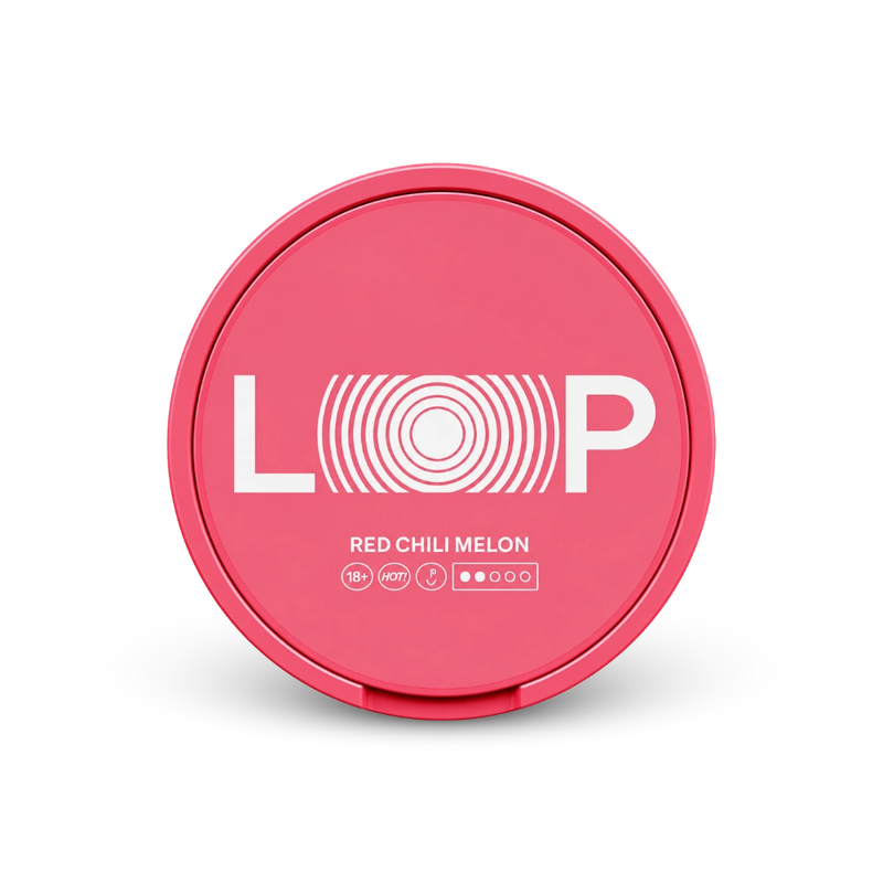 Loop Red Chili Melon Medium – kutija nikotinskih vrećica