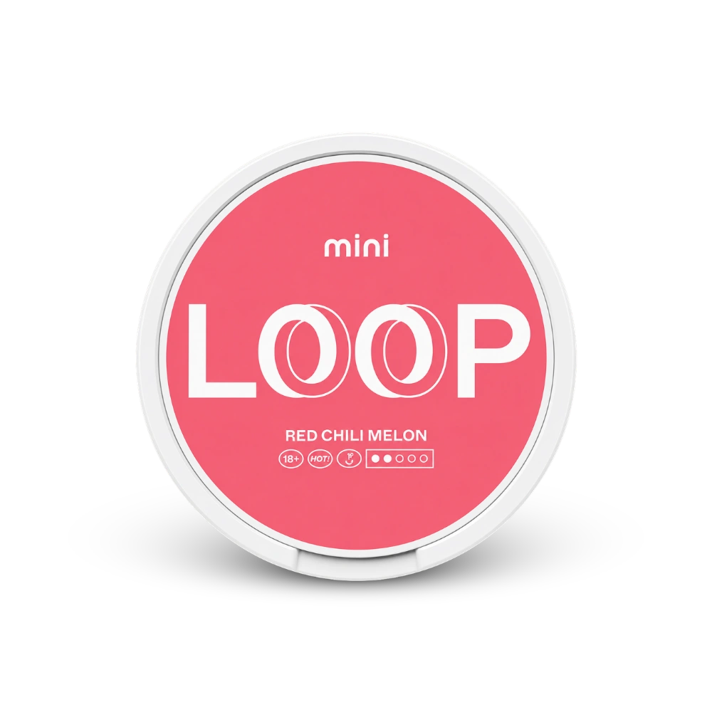 Loop Red Chili Mini – kutija nikotinskih jastučića