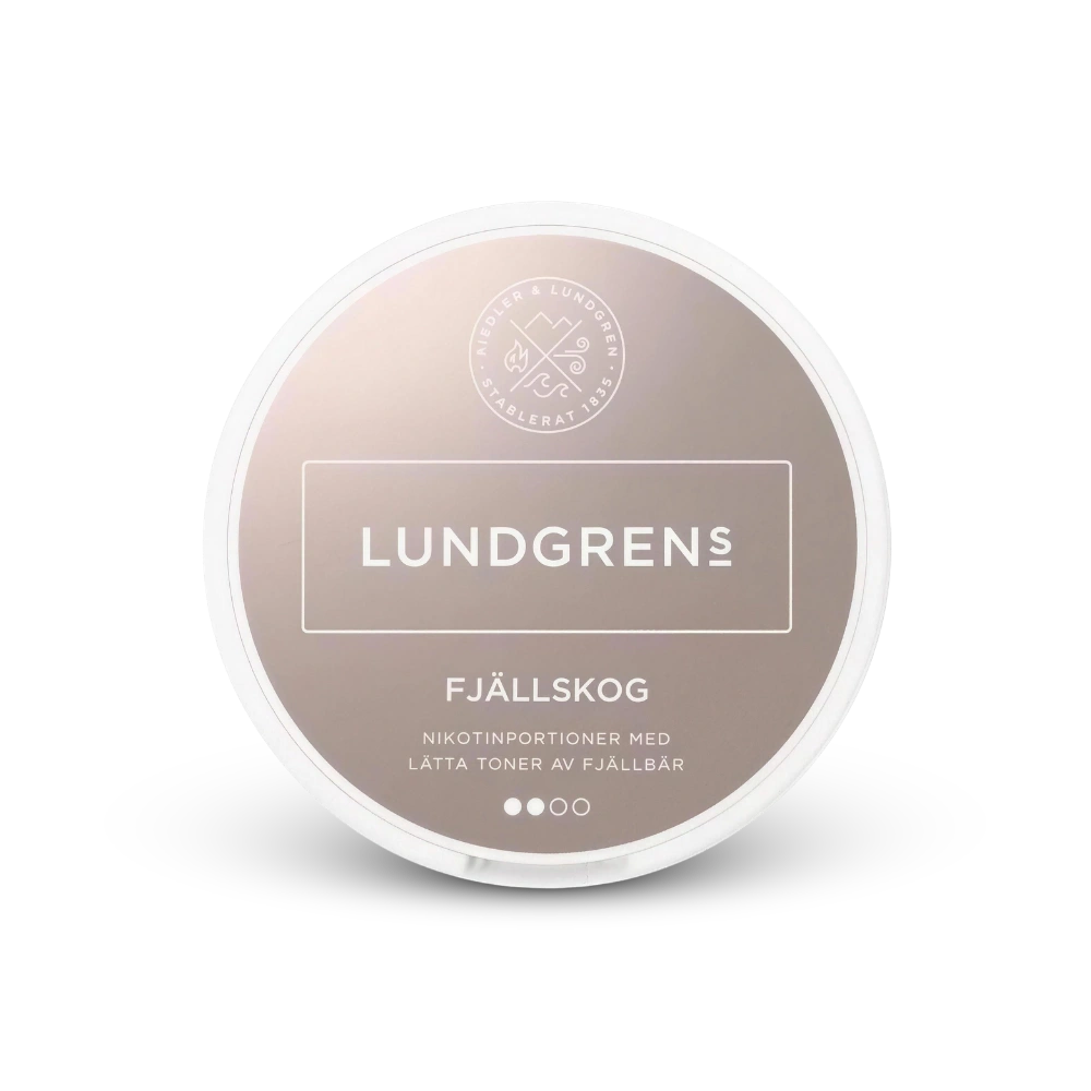 Lundgrens Fjällskog – kutija nikotinskih jastučića