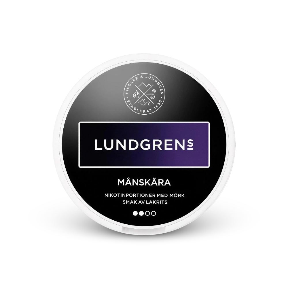 Lundgrens Månskära – limenka nikotinskih vrećica