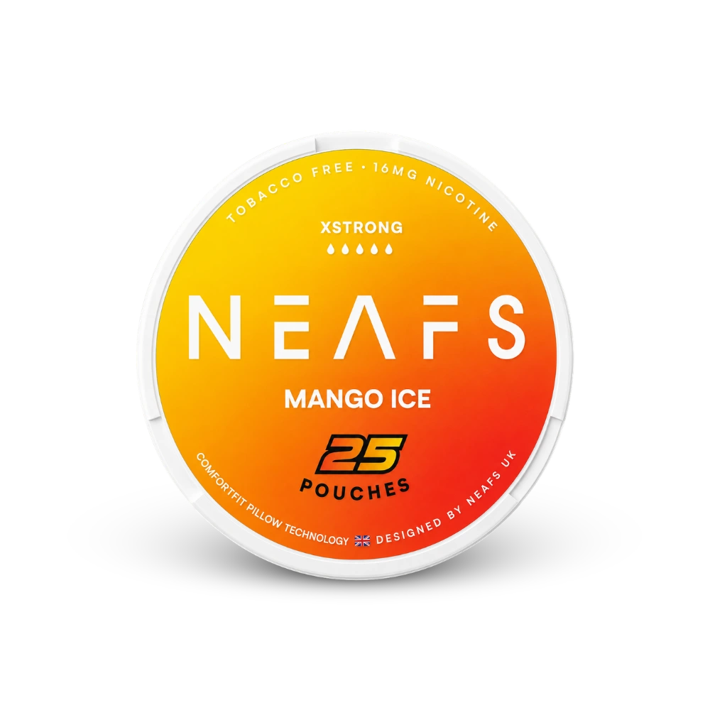NEAFS Mango Ice Extra Strong – limenka nikovinskih vrećica