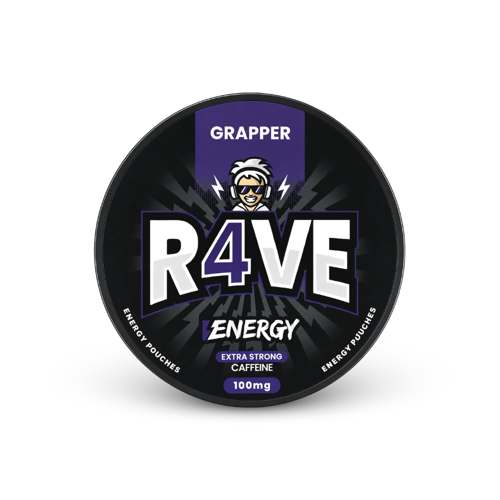 RAVE Energy Grapper 100mg – kutija nikotinskih jastučića