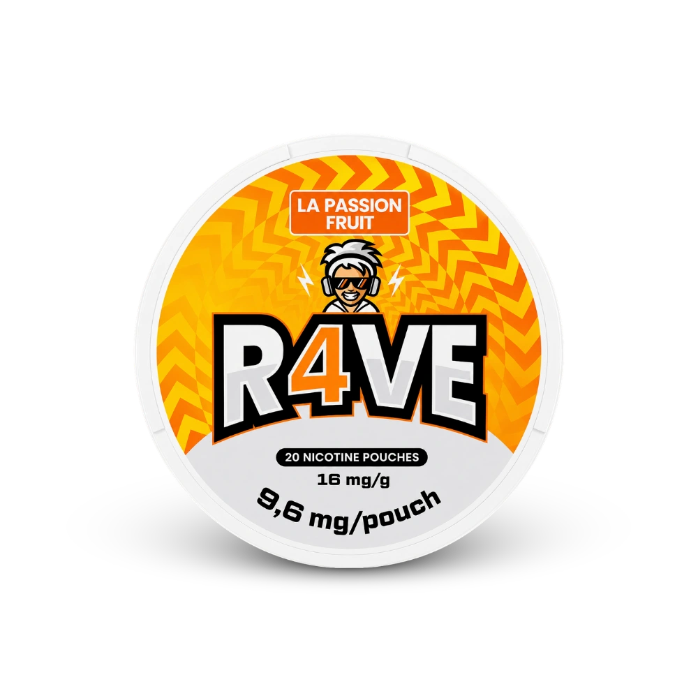 RAVE La Passion Fruit 16mg – limenka nikotinskih jastučića