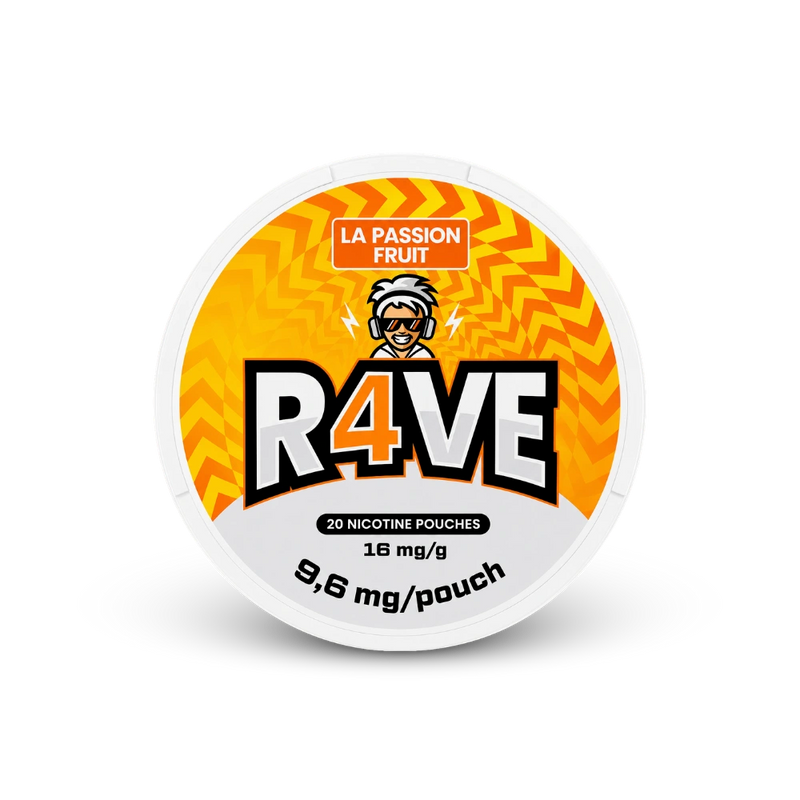 RAVE La Passion Fruit 16mg – limenka nikotinskih jastučića