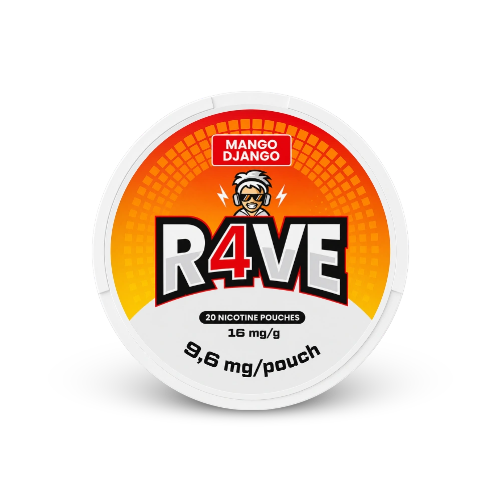 RAVE Mango Django 16MG – limenka nikotinskih jastučića