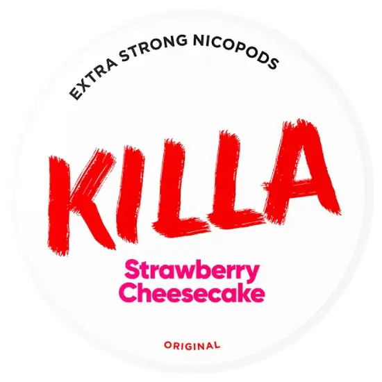 KILLA Strawberry Cheesecake – limenka nikotinskih vrećica