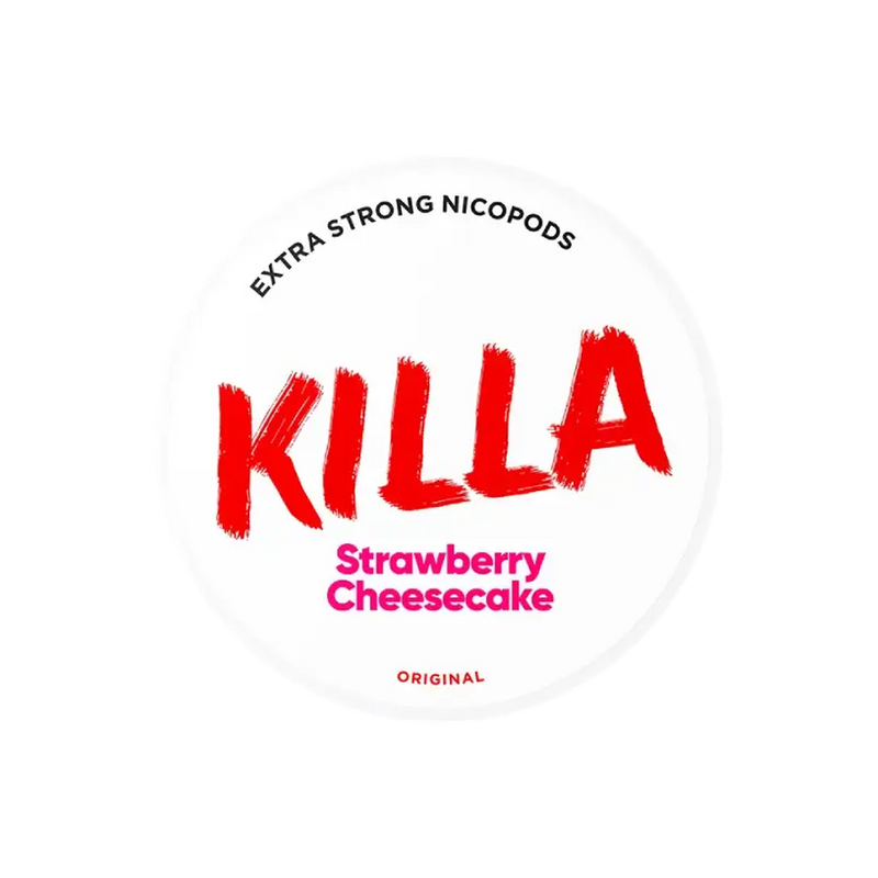 KILLA Strawberry Cheesecake – limenka nikotinskih vrećica