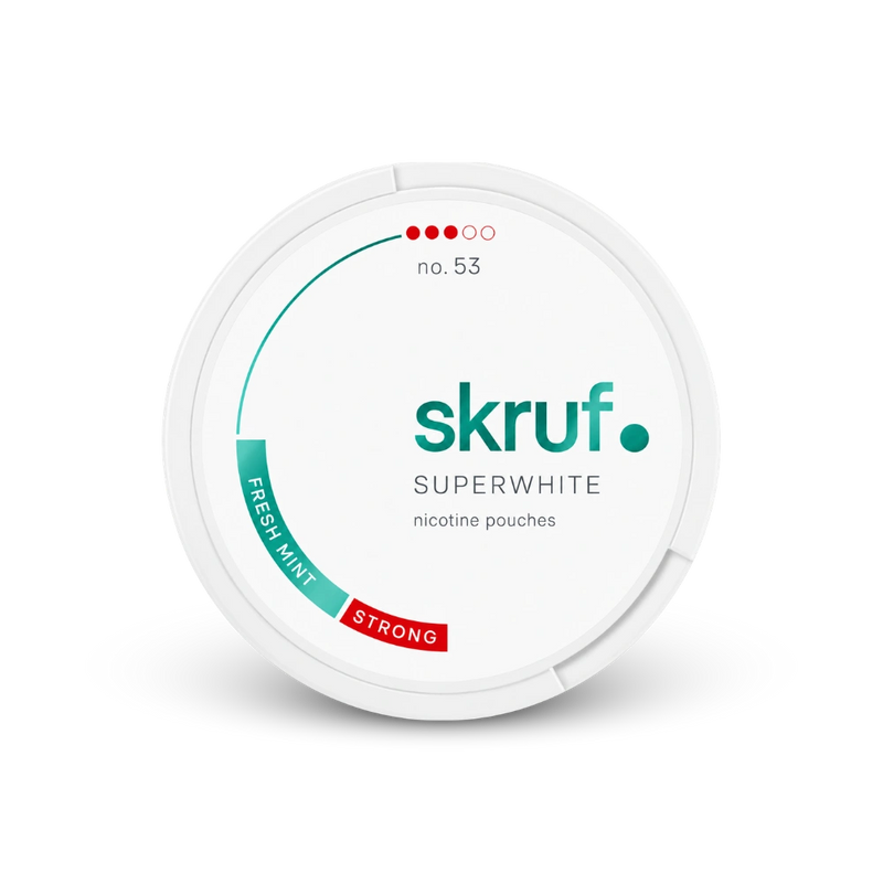 SKRUF Fresh Mint S3 – limenka nikotinskih jastučića