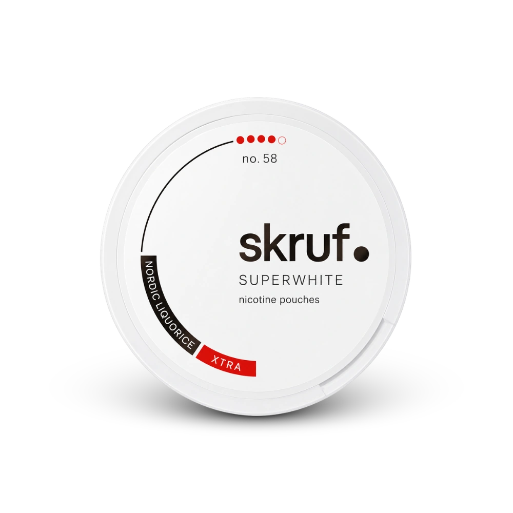 SKRUF Nordic Liqourice S4 – limenka nikotinskih vrećica
