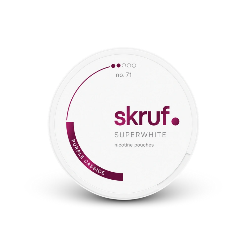 SKRUF Purple Cassice S2 – limenka nikotinskih jastučića