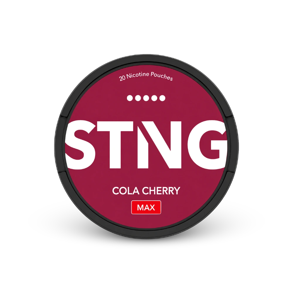 STNG Cola Cherry MAX – limenka nikotinskih vrećica