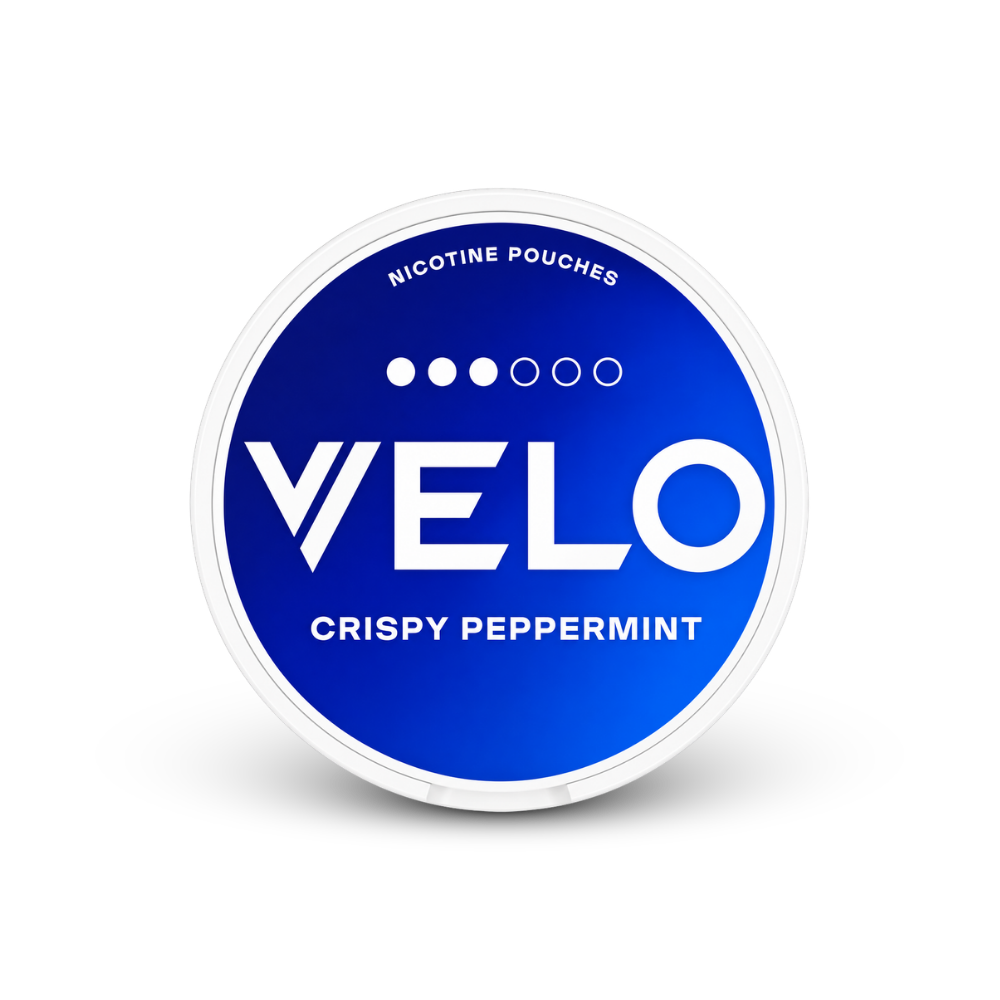 VELO Crispy Peppermint Mini – limenka nikotinskih jastučića