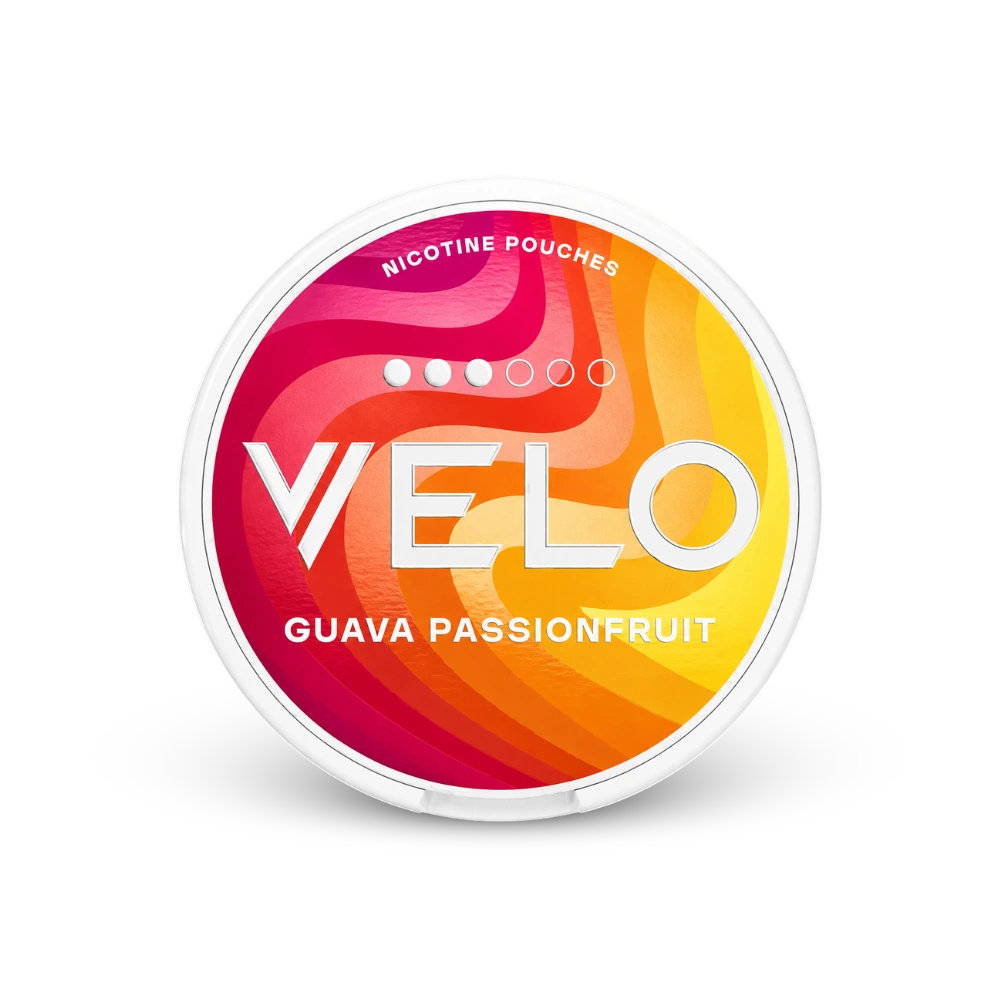 VELO Guava Passionfruit Slim – kutija nikotinskih vrećica